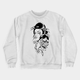 geisha 1 Crewneck Sweatshirt